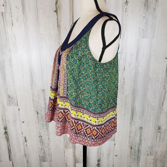Maeve Sapelo Silk Tank Sz 2 - Picture 4 of 9